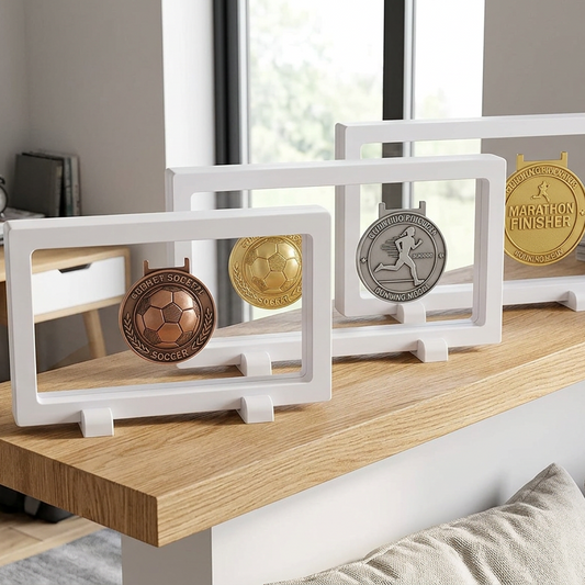 Floating Medal Display Case (3pcs)