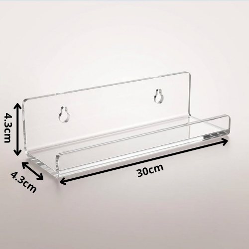 Acrylic Vinyl Record Display Shelf 2pcs